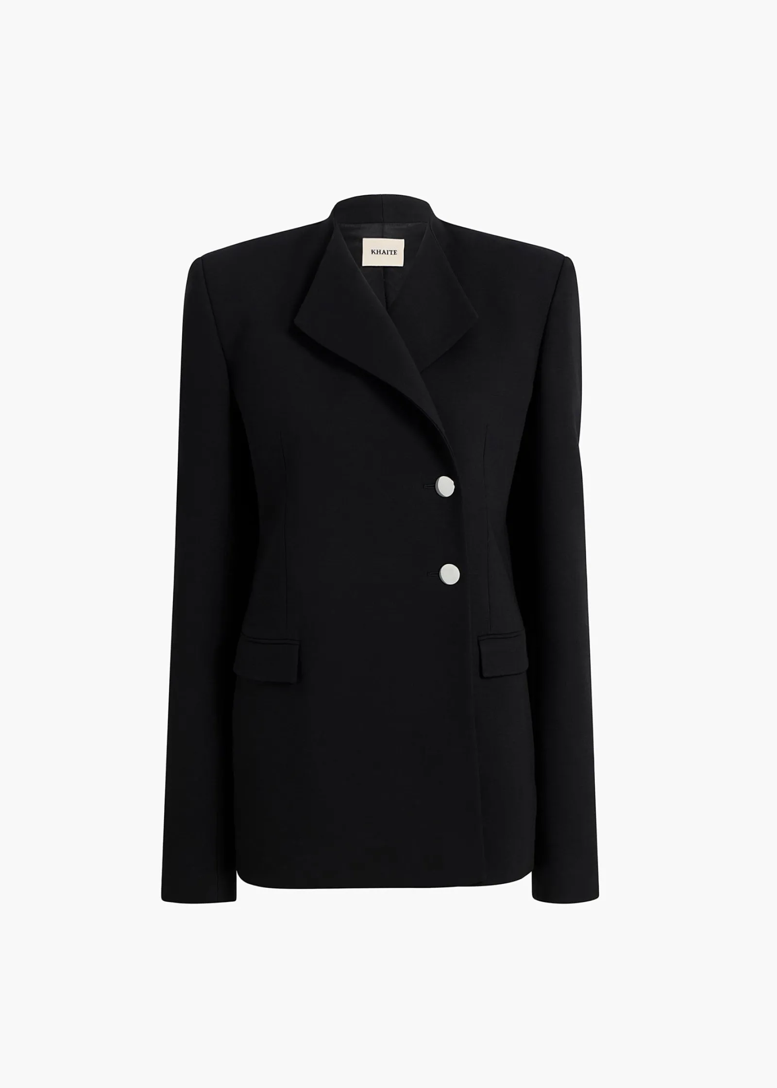 Khaite Leather|Jackets-Elona Jacket in Black