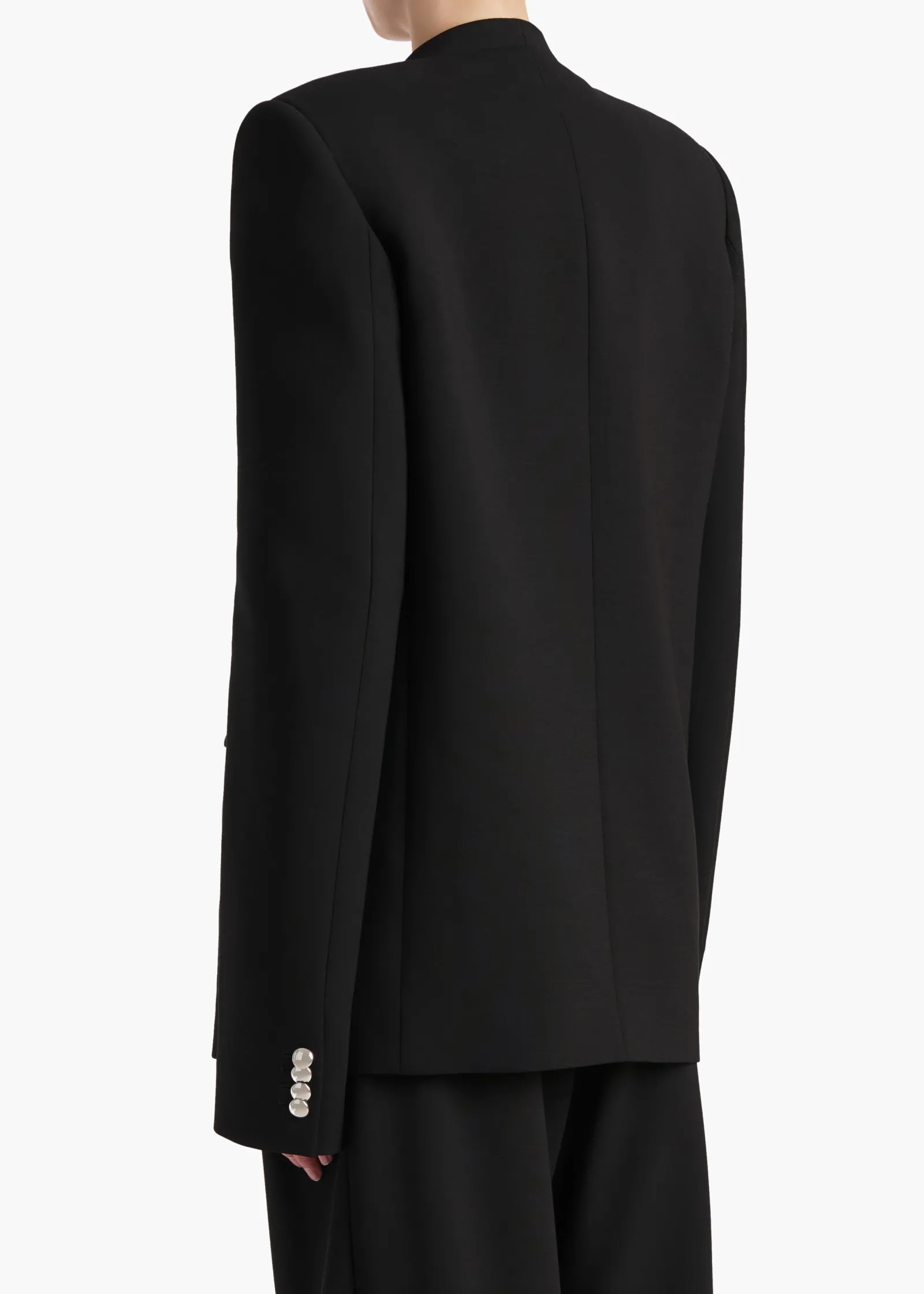 Khaite Leather|Jackets-Elona Jacket in Black