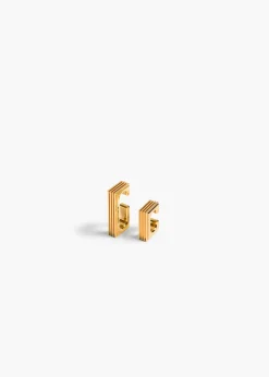 Khaite Jewelry-Empire Ear Cuffs in Gold