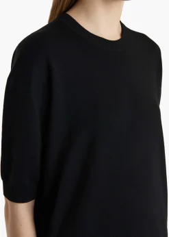 Khaite Knitwear|Shirts & Tops-Faye Top in Black