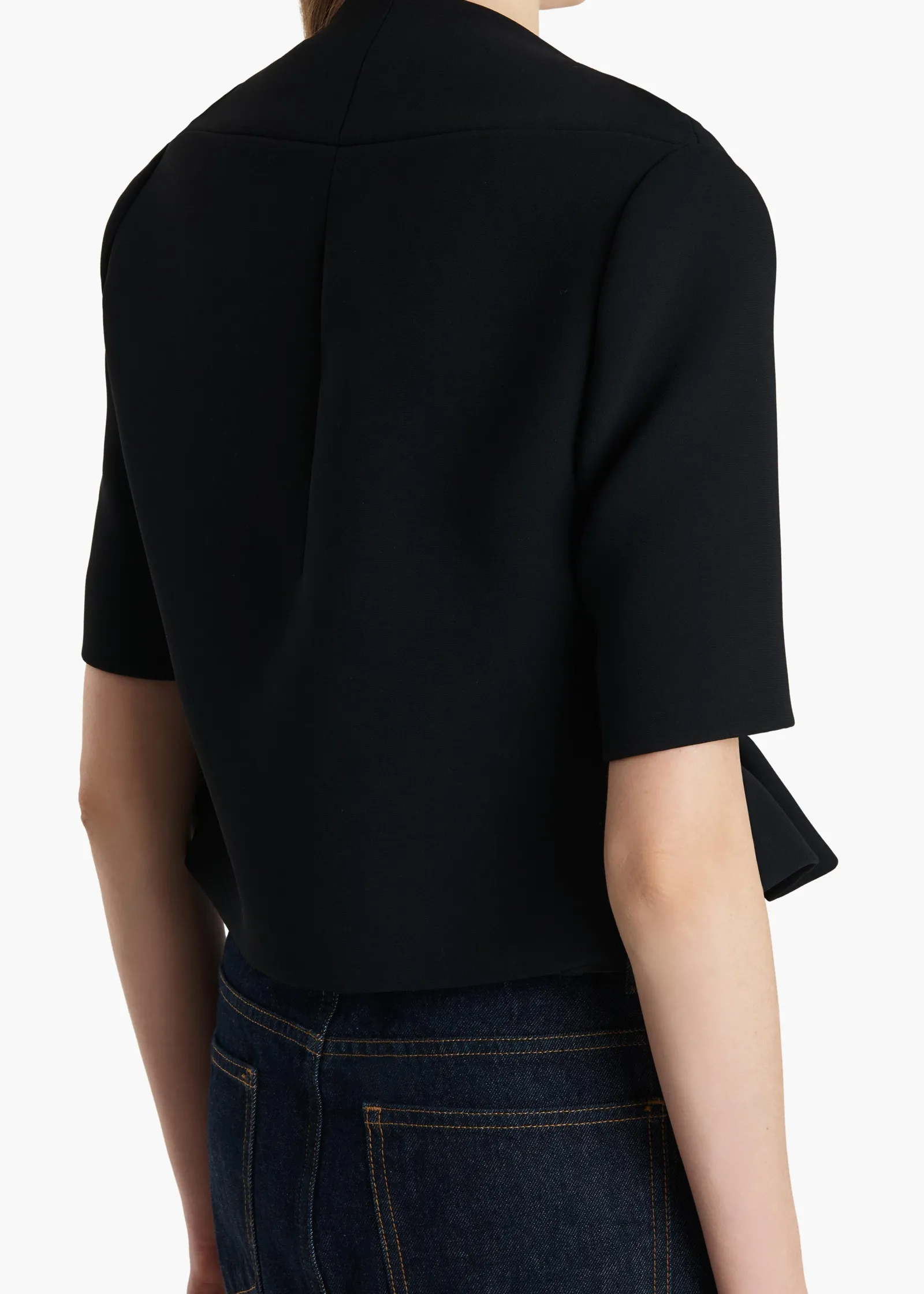 Khaite Jackets-Franc Jacket in Black