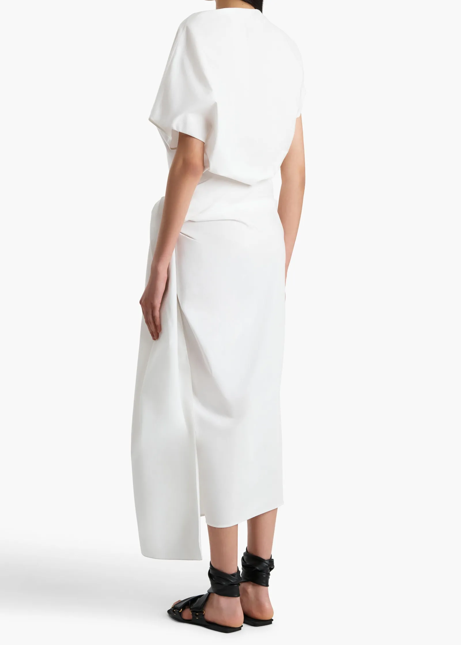 Khaite Dresses-Fray Dress in Chalk
