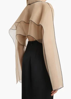 Khaite Shirts & Tops-Fritz Top in Tea Stain