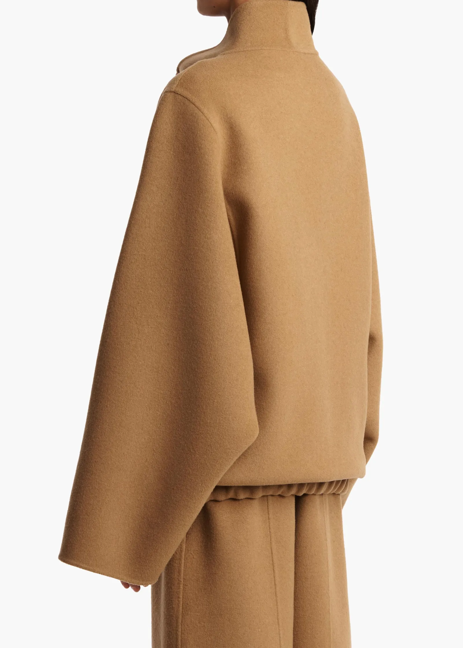 Khaite Outerwear & Coats|Jackets-Garret Jacket in Camel