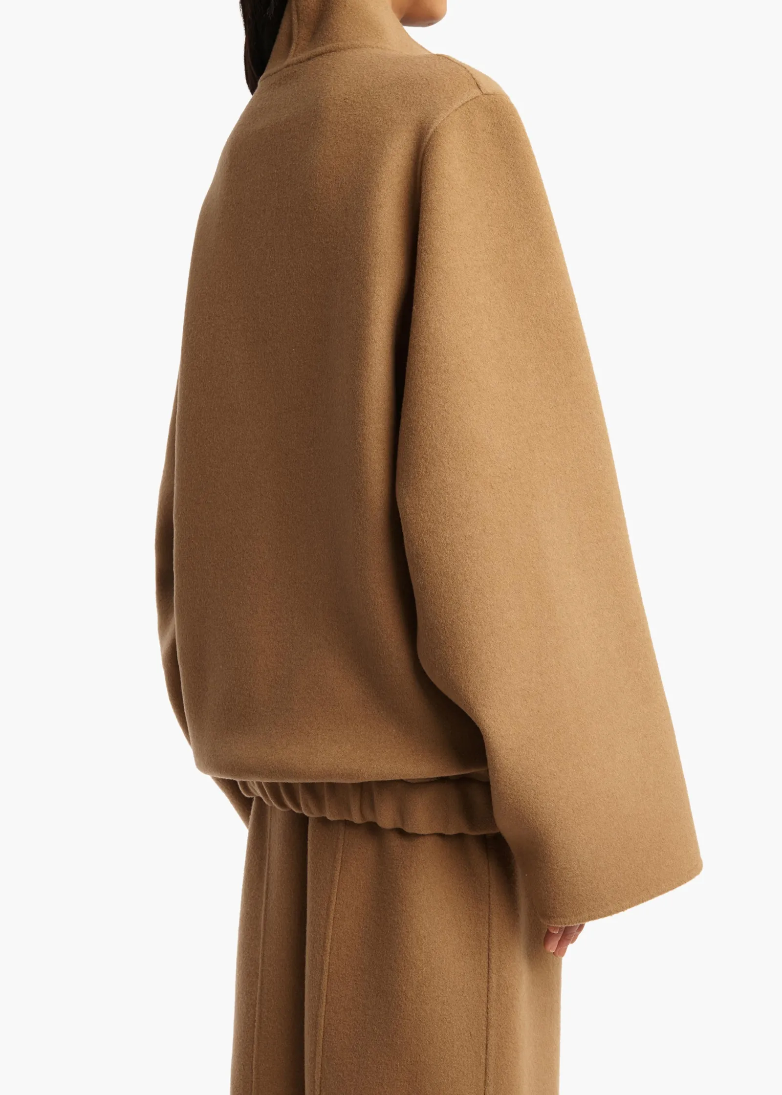 Khaite Outerwear & Coats|Jackets-Garret Jacket in Camel