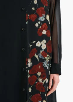 Khaite Dresses-Gloria Dress in Black and Red