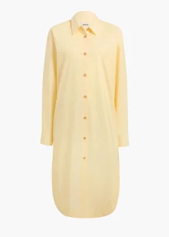 Khaite Dresses-Gloria Dress in Pale Yellow