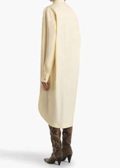 Khaite Dresses-Gloria Dress in Pale Yellow