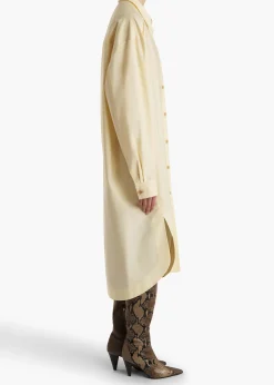 Khaite Dresses-Gloria Dress in Pale Yellow