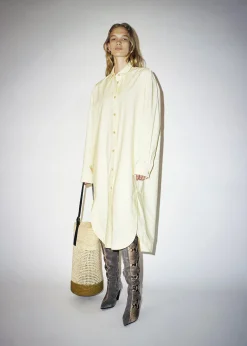 Khaite Dresses-Gloria Dress in Pale Yellow