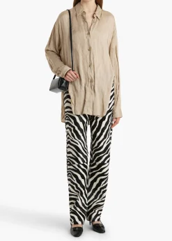 Khaite Shirts & Tops-Goya Top in Tea Stain