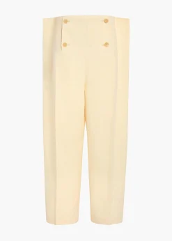Khaite Pants-Ila Pant in Natural