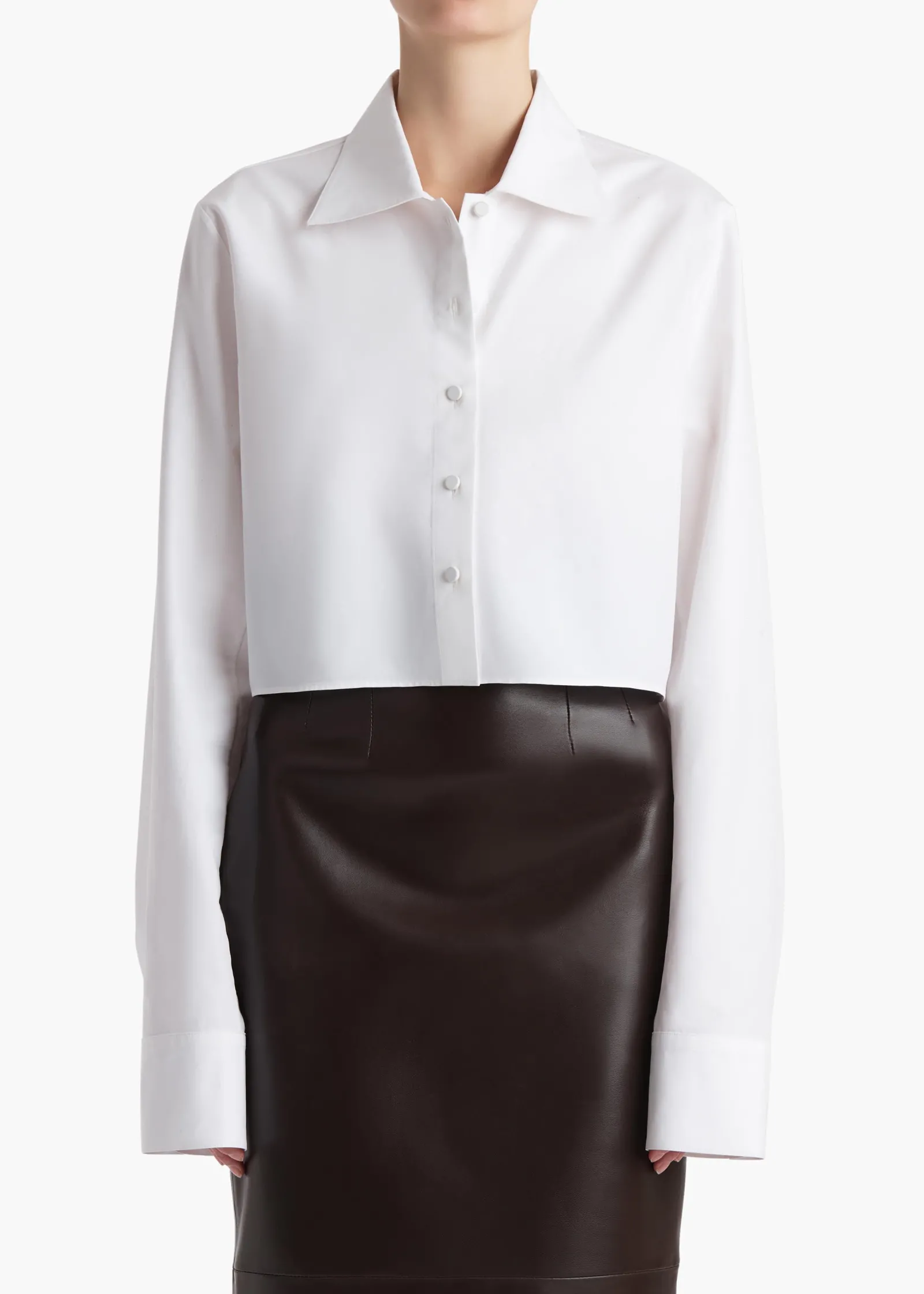 Khaite Shirts & Tops-Jasen Top in Chalk