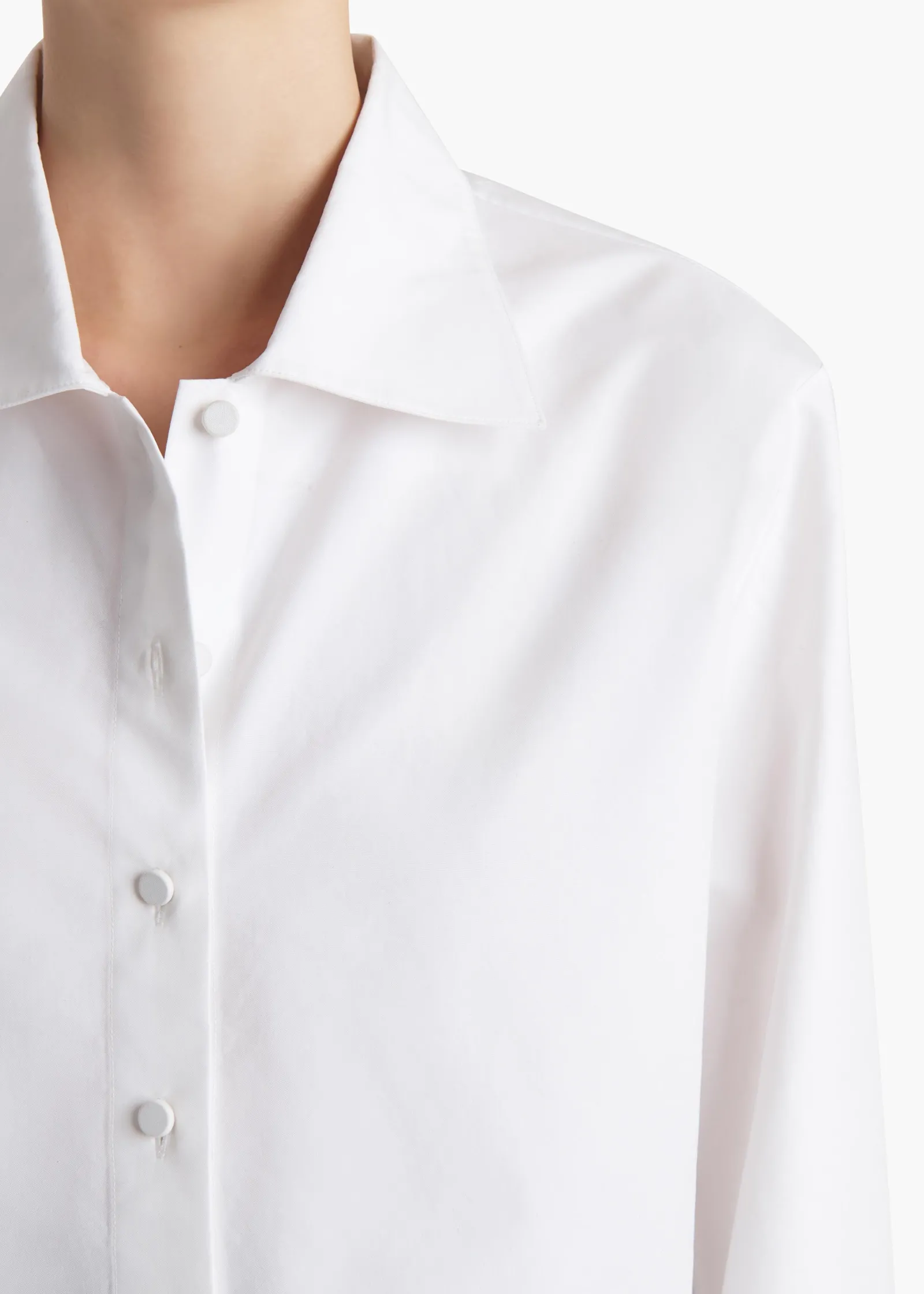 Khaite Shirts & Tops-Jasen Top in Chalk