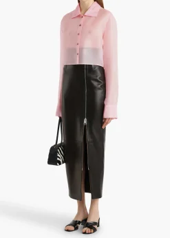 Khaite Shirts & Tops-Jasen Top in Petal Organza