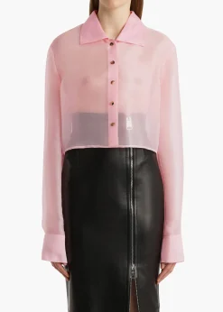 Khaite Shirts & Tops-Jasen Top in Petal Organza