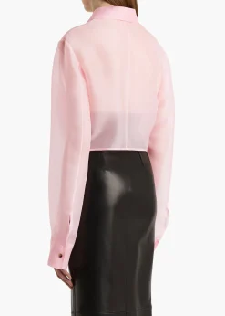Khaite Shirts & Tops-Jasen Top in Petal Organza