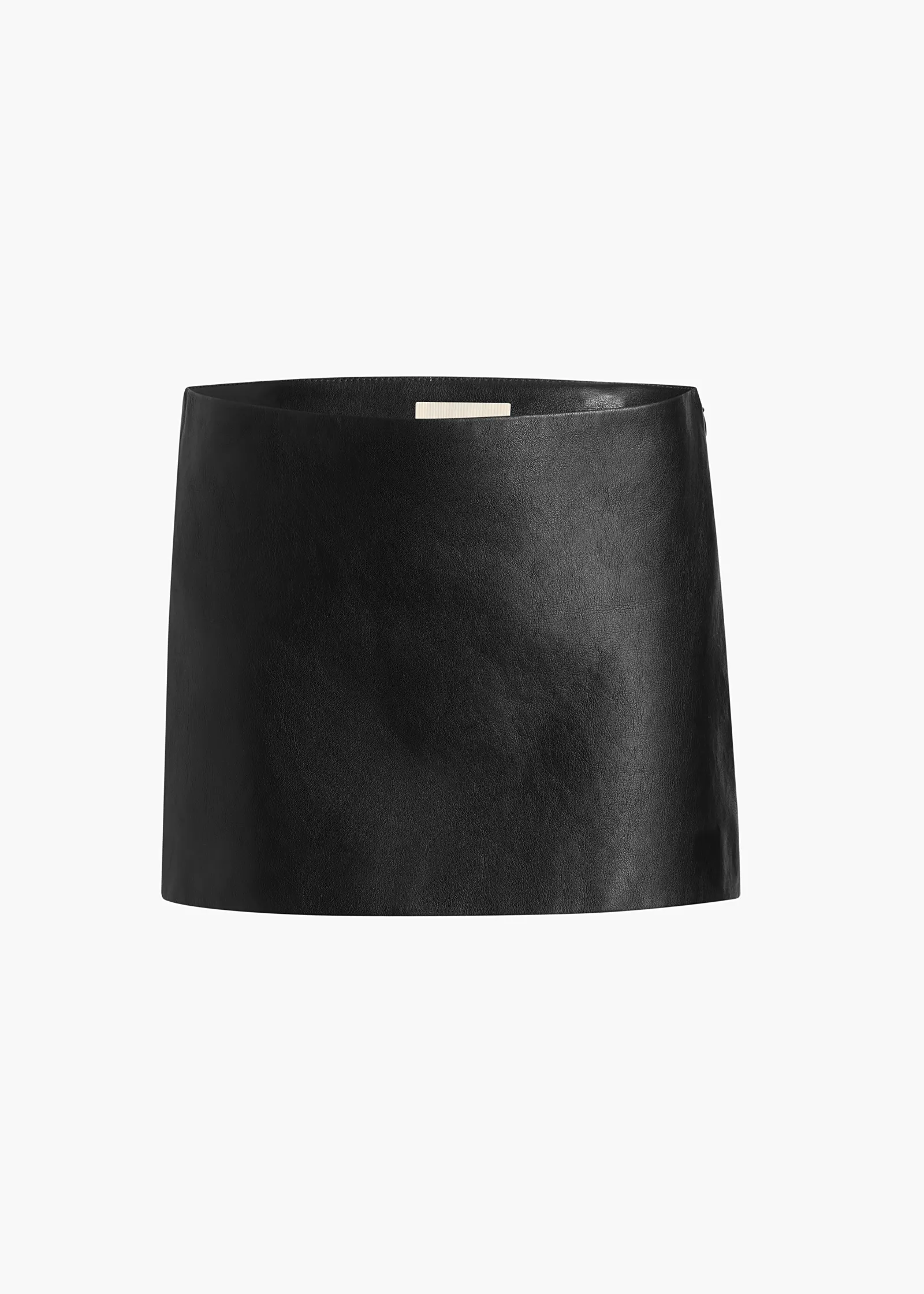 Khaite Leather|Skirts & Shorts-Jett Skirt in Black Leather