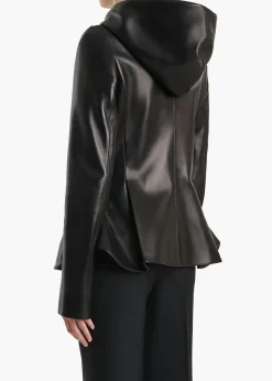 Khaite Leather|Jackets-June Jacket in Black Leather