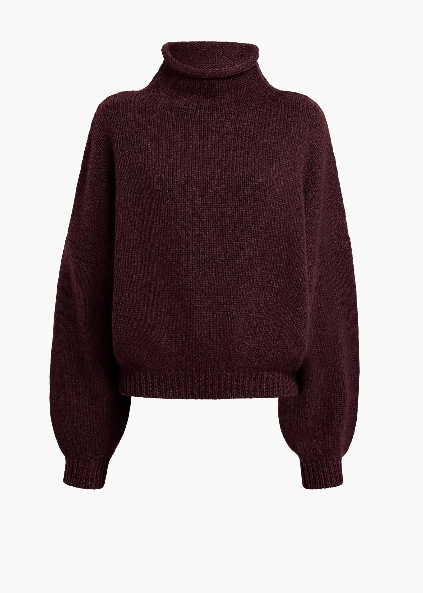 Khaite Knitwear-Juniper Sweater in Plum