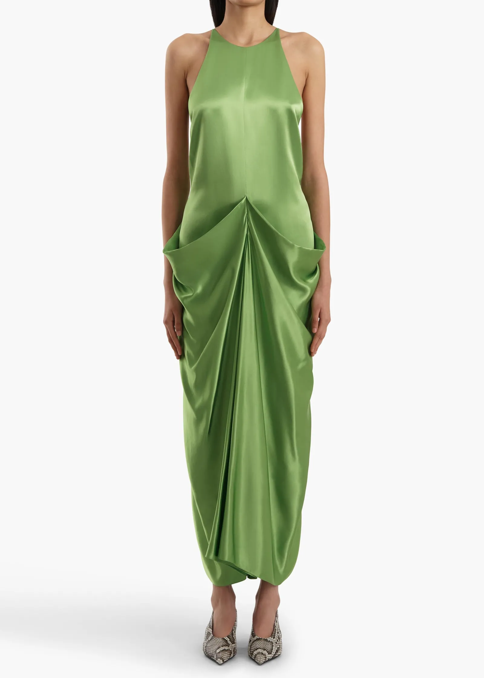 Khaite Dresses-Kent Dress in Absinthe