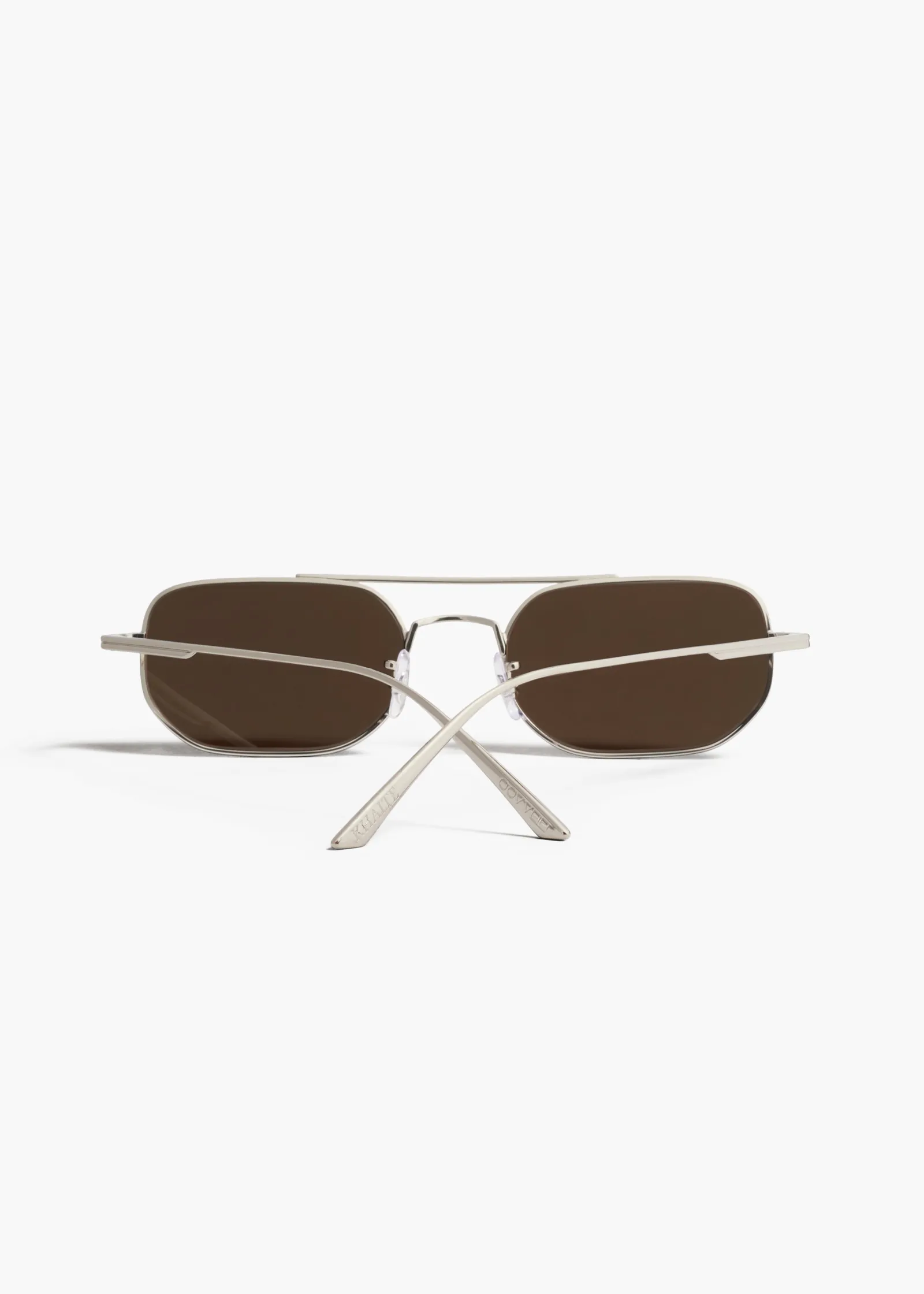 Khaite Eyewear-x Oliver Peoples 1989C in Silver and Grey