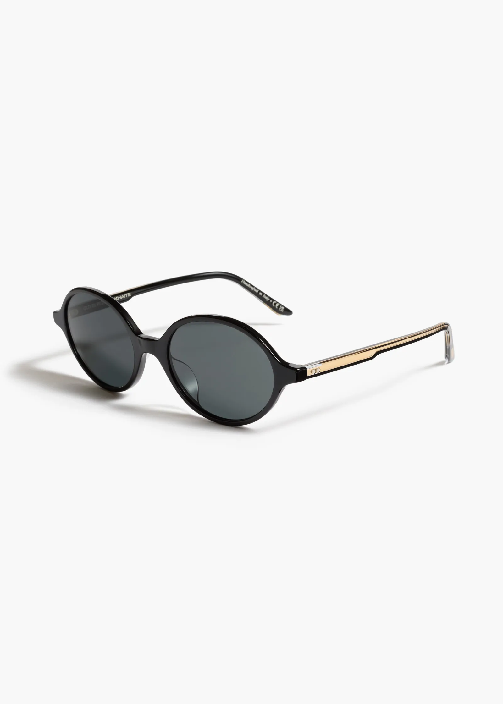 Khaite Eyewear-x Oliver Peoples 2000C in Black and Grey