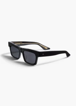 Khaite Eyewear-x Oliver Peoples 1985C in Black and Grey