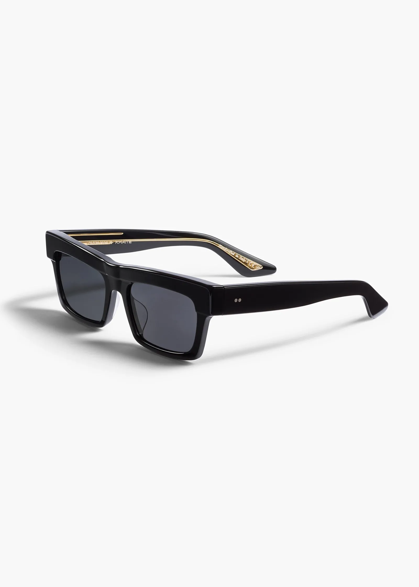 Khaite Eyewear-x Oliver Peoples 1985C in Black and Grey
