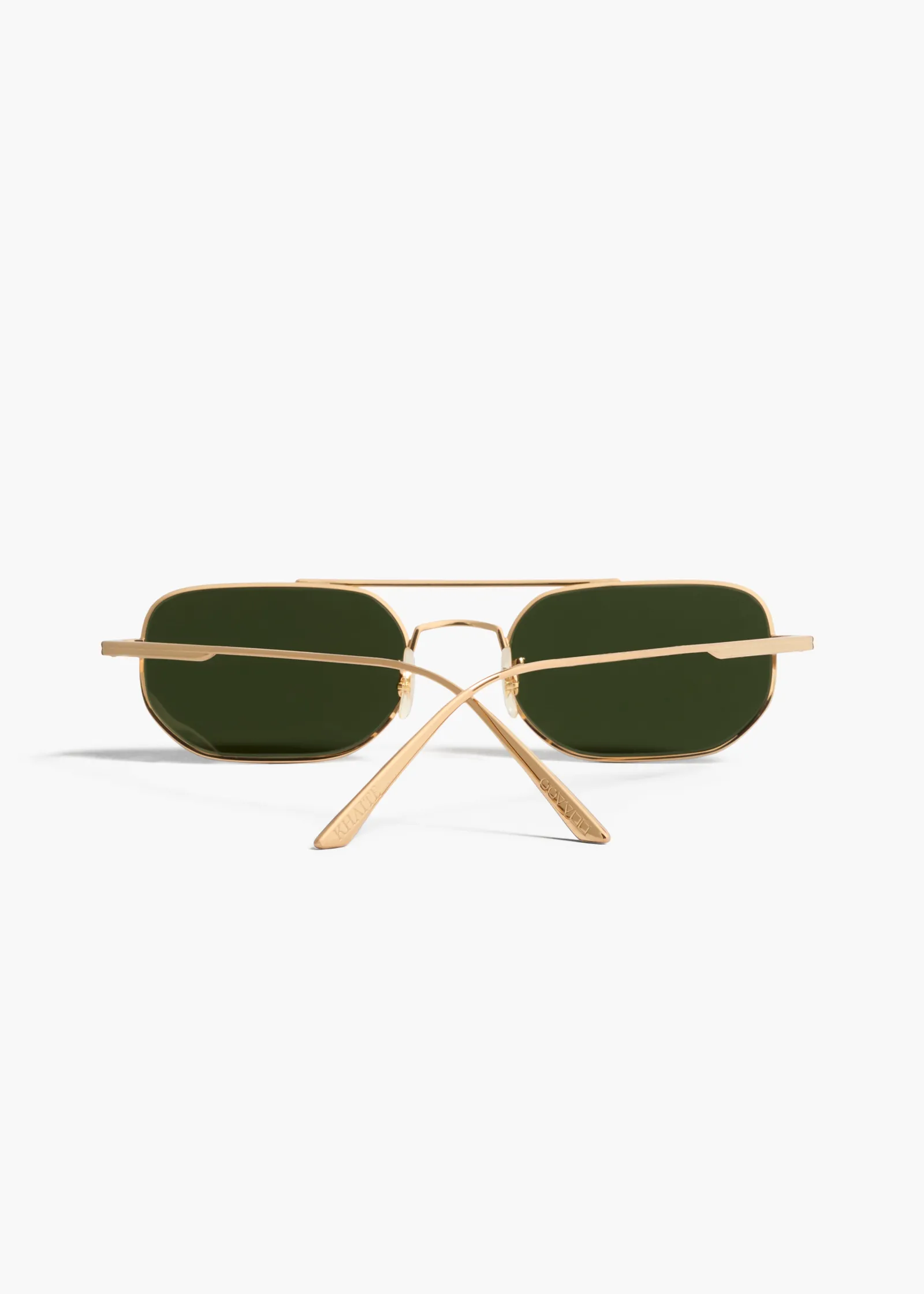 Khaite Eyewear-x Oliver Peoples 1989C in Gold and Green