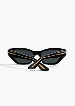 Khaite Eyewear-x Oliver Peoples 1961C in Black and Grey