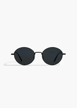 Khaite Eyewear-x Oliver Peoples 1994C in Matte Black and Grey