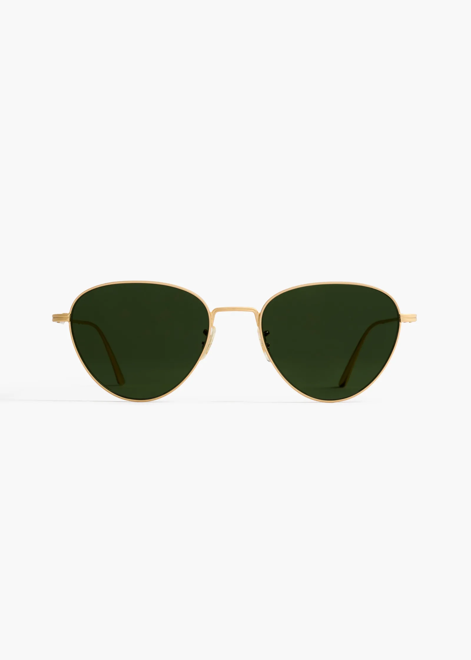 Khaite Eyewear-x Oliver Peoples 1991C in Gold and Green