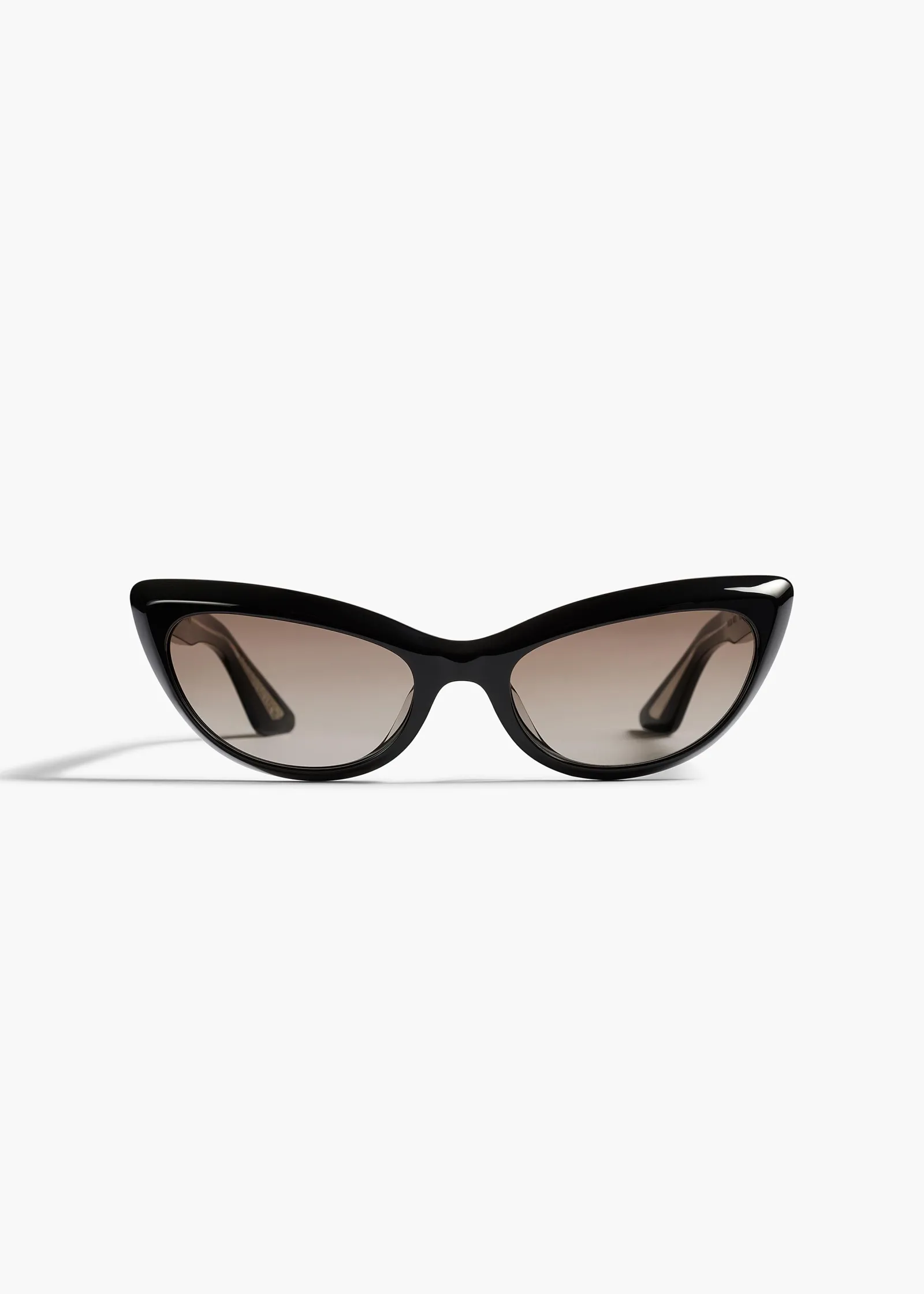 Khaite Eyewear-x Oliver Peoples 1963C in Black and Soft Tan Gradient
