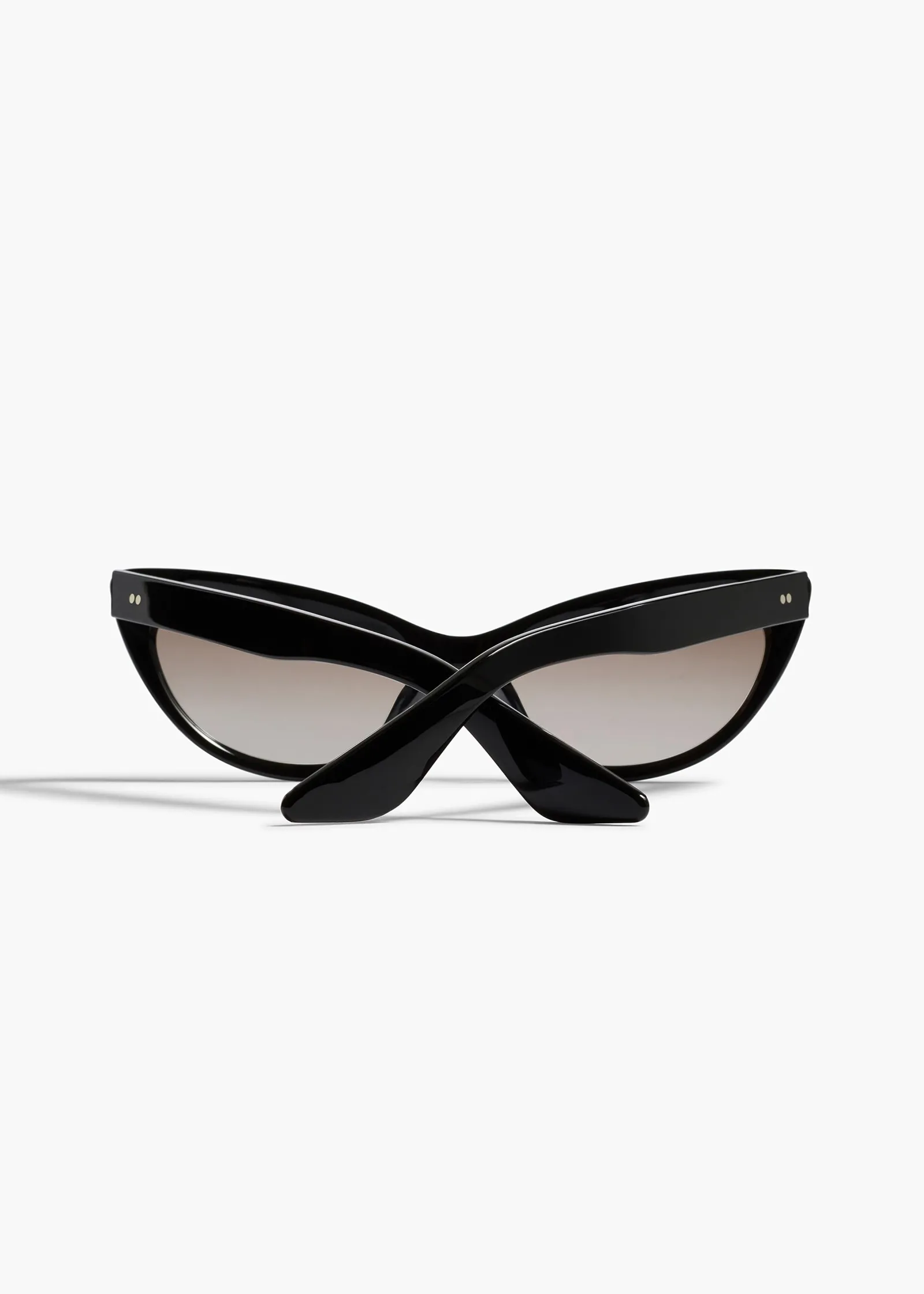 Khaite Eyewear-x Oliver Peoples 1963C in Black and Soft Tan Gradient