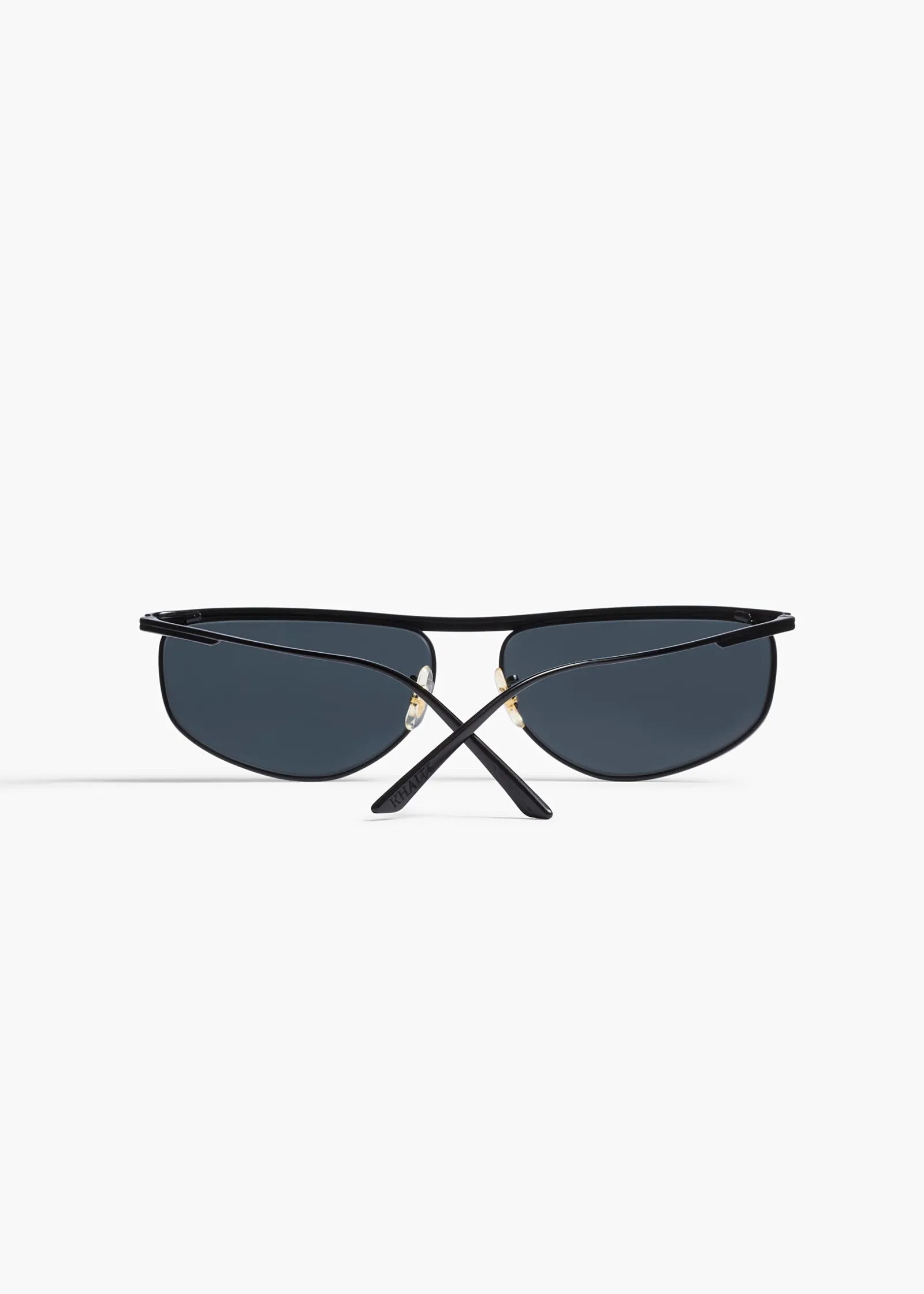 Khaite Eyewear-x Oliver Peoples 1986C in Matte Black and Grey