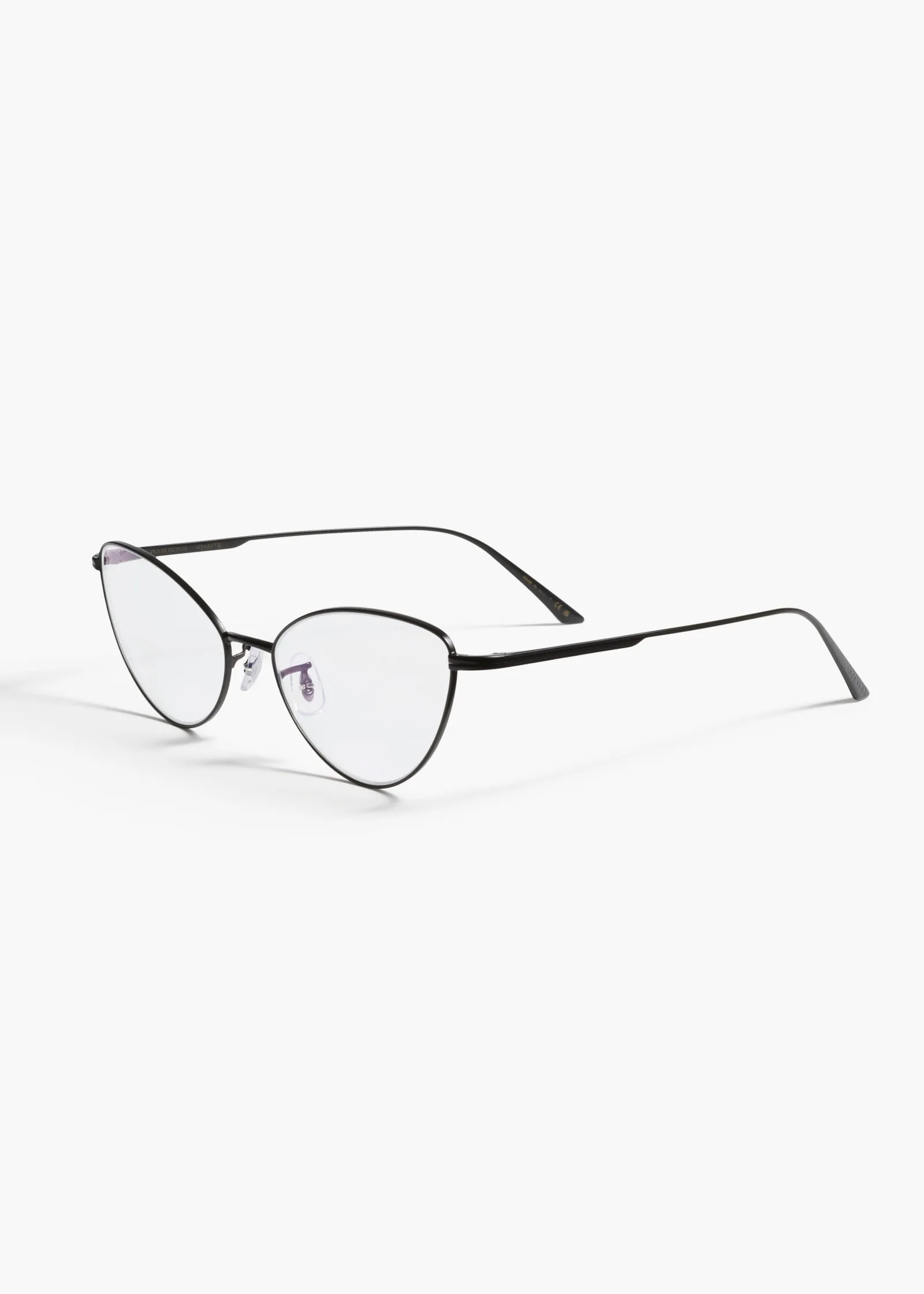 Khaite Eyewear-x Oliver Peoples 1998RX in Matte Black