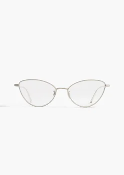 Khaite Eyewear-x Oliver Peoples 1998RX in Silver