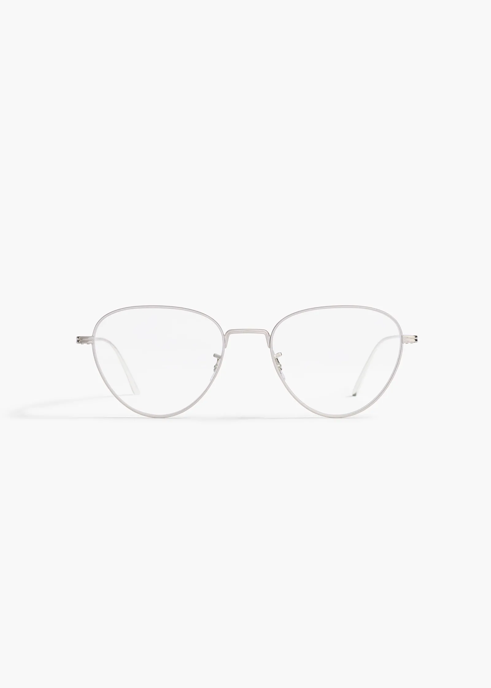 Khaite Eyewear-x Oliver Peoples 1991RX in Silver