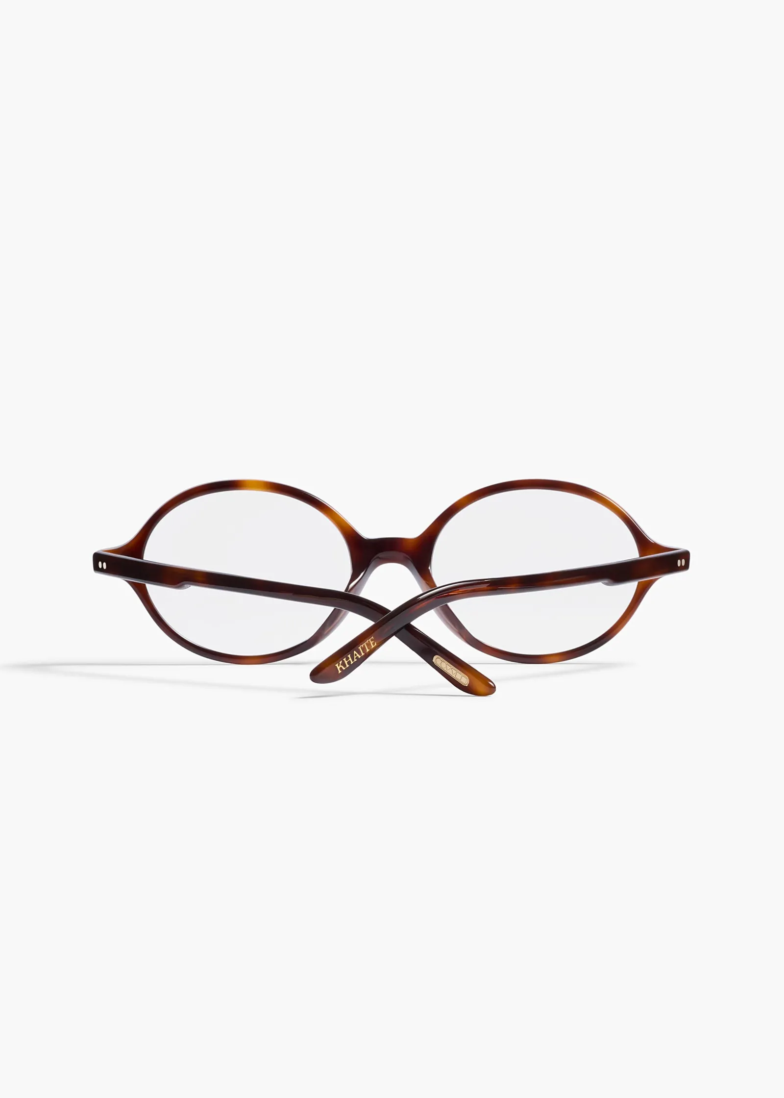 Khaite Eyewear-x Oliver Peoples 2000RX in Dark Mahogany