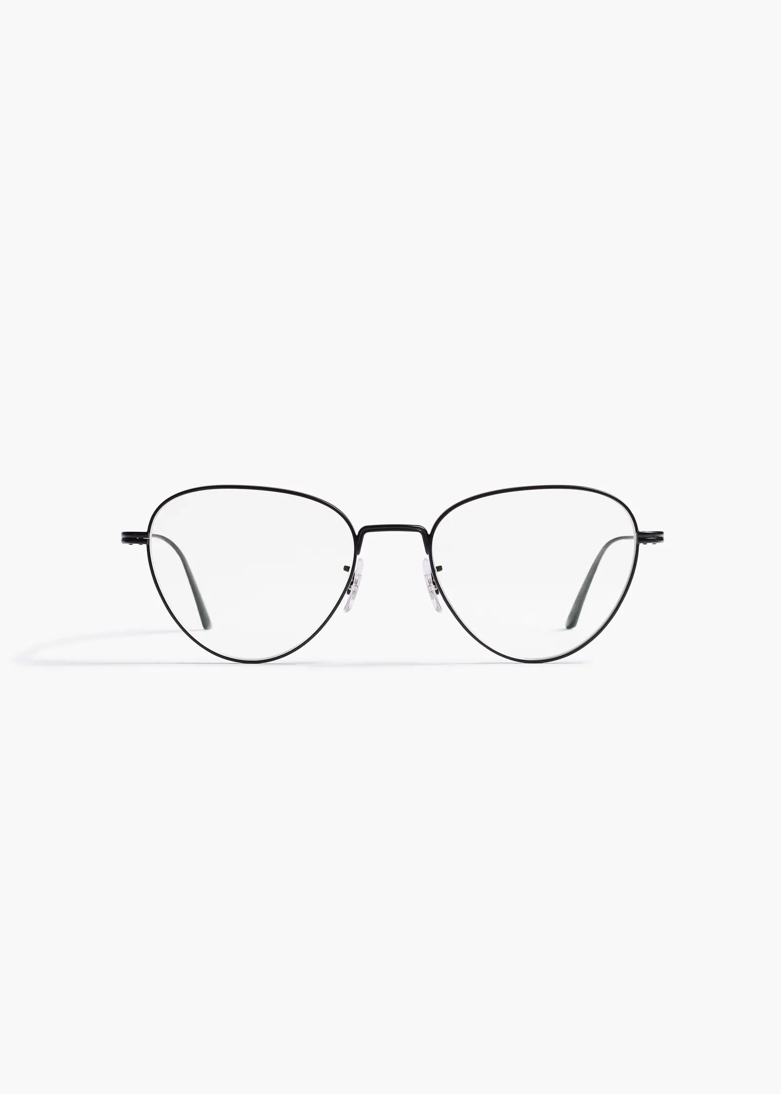 Khaite Eyewear-x Oliver Peoples 1991RX in Matte Black
