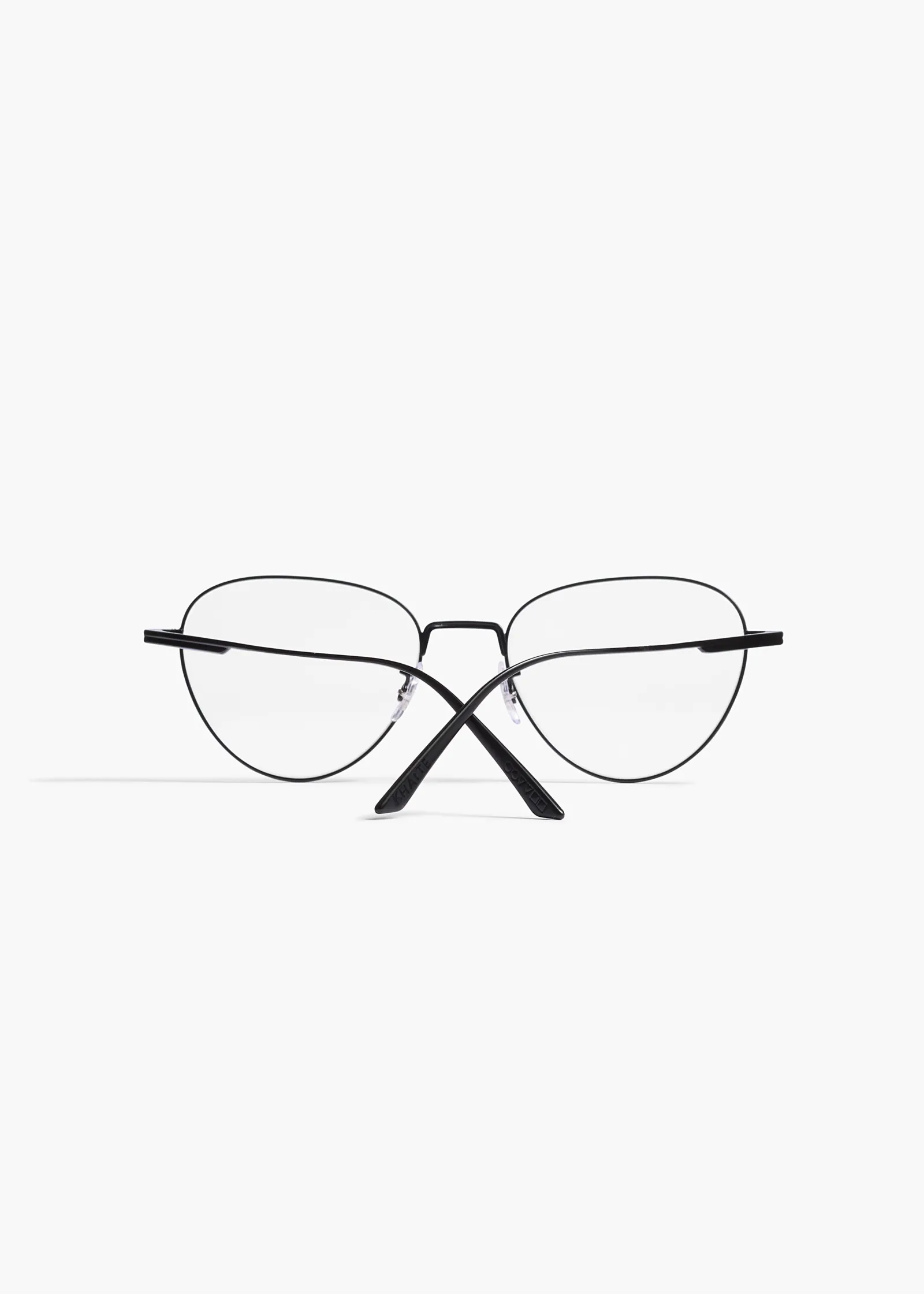 Khaite Eyewear-x Oliver Peoples 1991RX in Matte Black