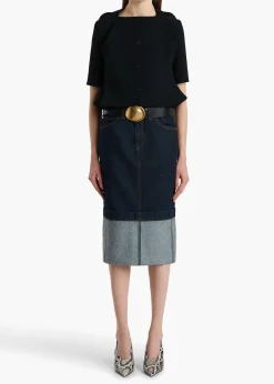 Khaite Skirts & Shorts-Kilian Skirt in Benson