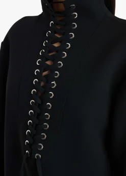 Khaite Leather|Dresses-Lee Dress in Black