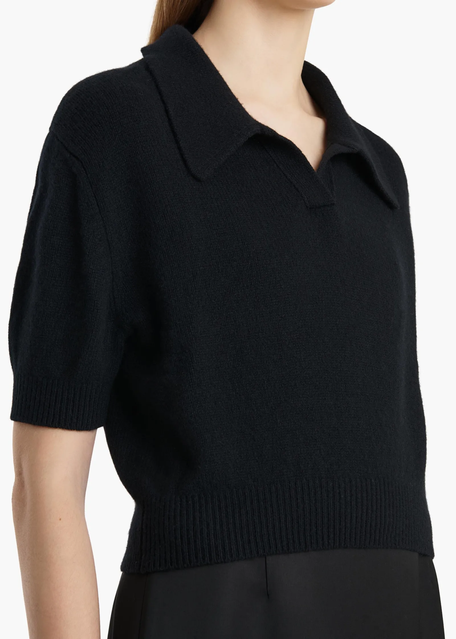 Khaite Knitwear-Leni Sweater in Black