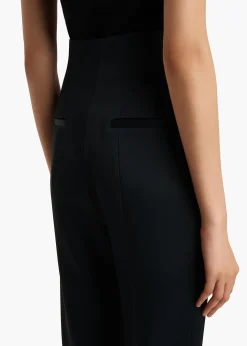 Khaite Pants-Lenn Pant in Black