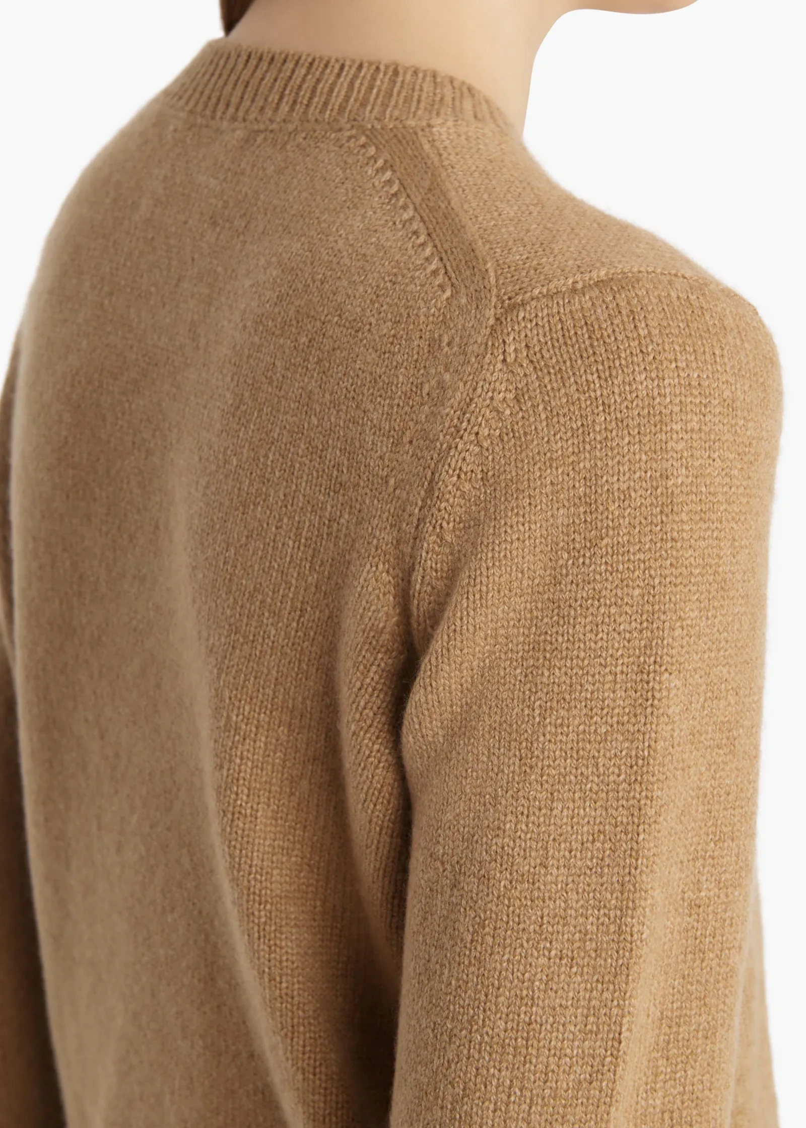 Khaite Knitwear-Leta Sweater in Biscotti