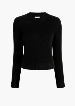 Khaite Knitwear-Leta Sweater in Black
