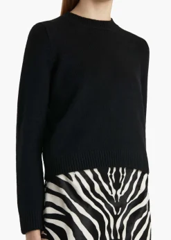 Khaite Knitwear-Leta Sweater in Black
