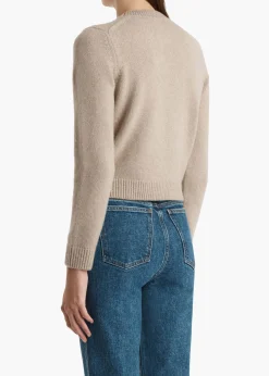 Khaite Knitwear-Leta Sweater in Putty